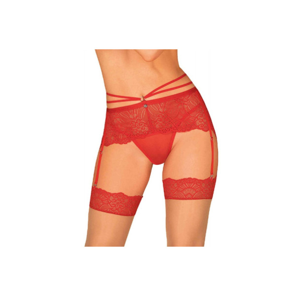 Loventy Porte-jarretelles - Rouge